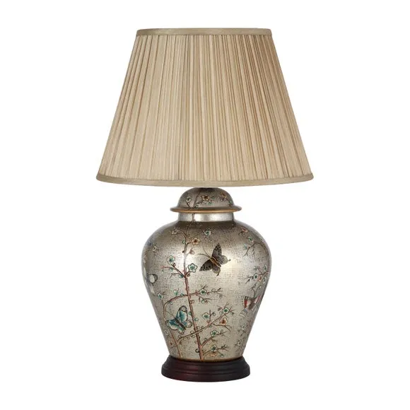Papilion Butterfly Ceramic Table Lamp 2