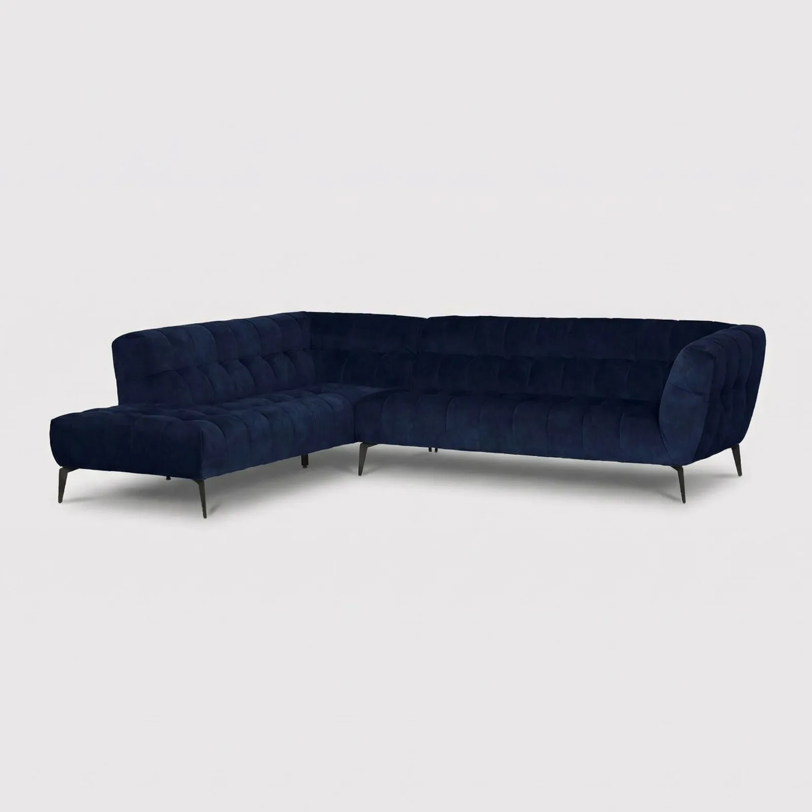 Azalea Corner Group Chaise Left Sofa, Navy | Barker & Stonehouse