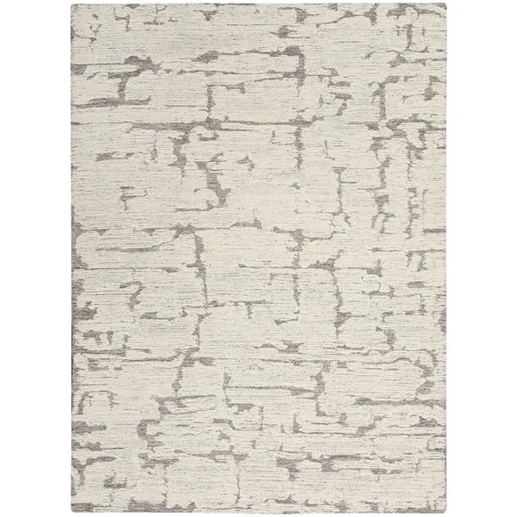 Calvin Klein Sculptural Abstract Wool Rug 5