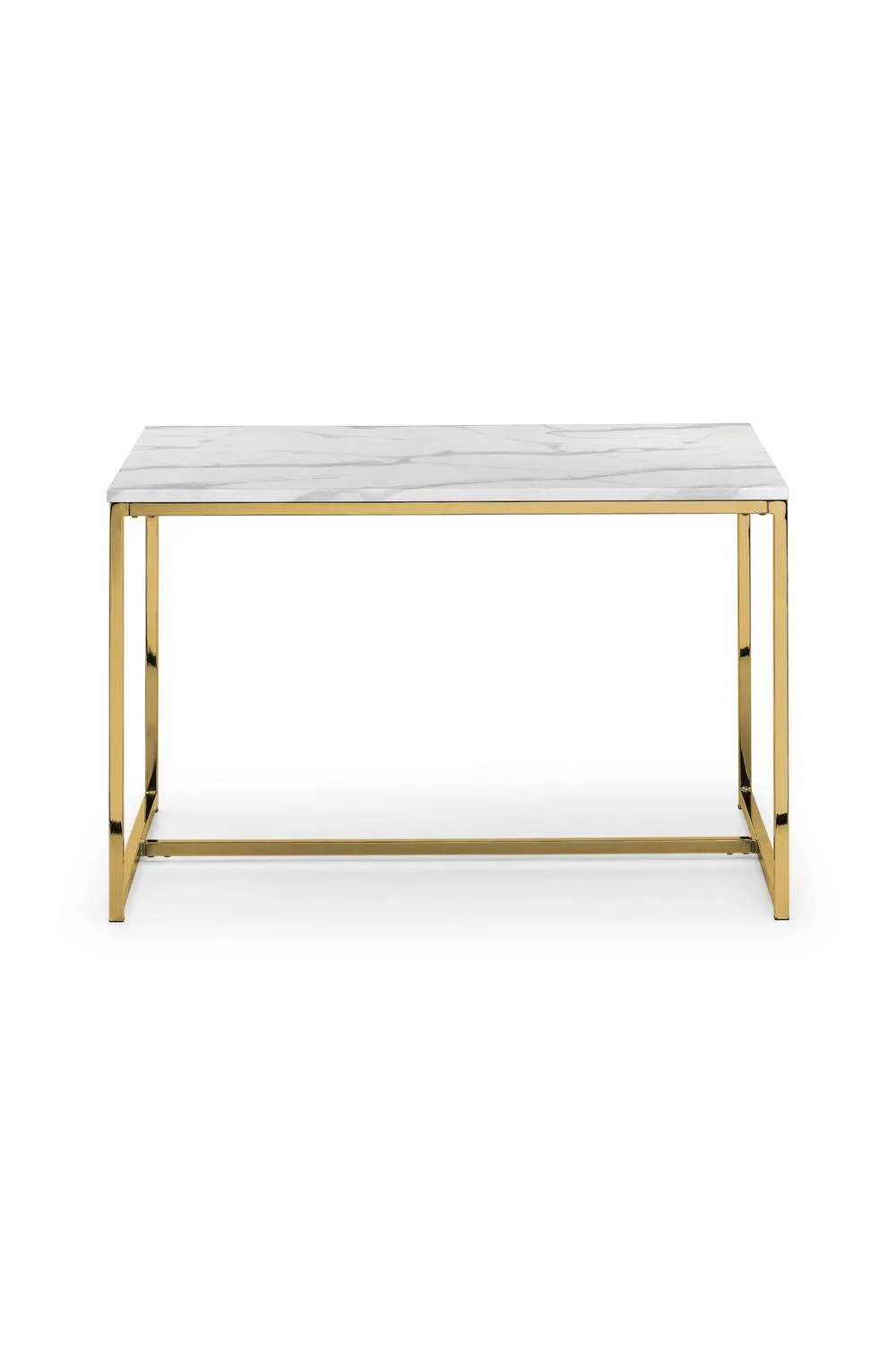 Julian Bowen Scala Rectangular 4-6 Seater Dining Table in Gold 5