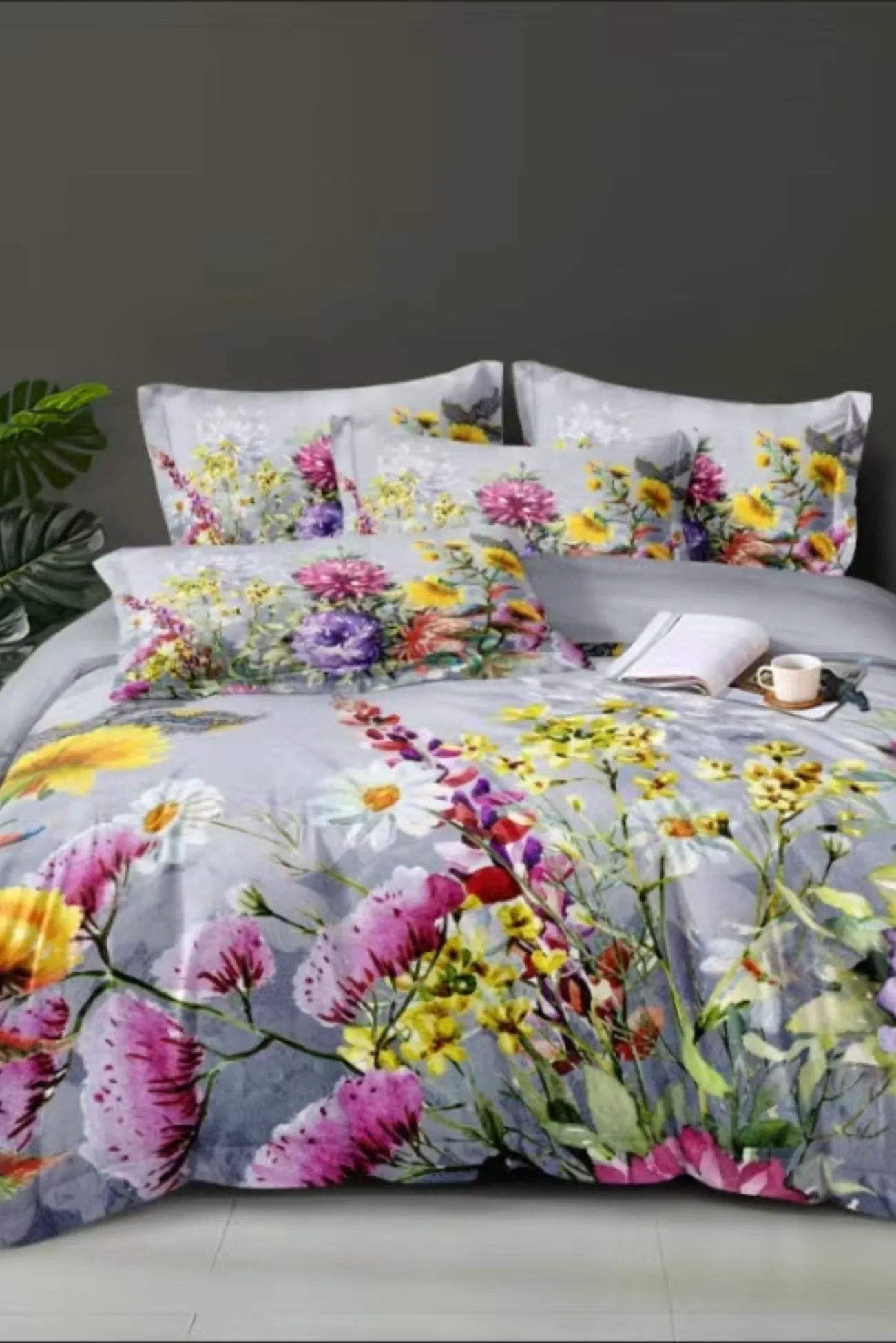 Ezysleep Meadow Floral Printed Duvet Set 2