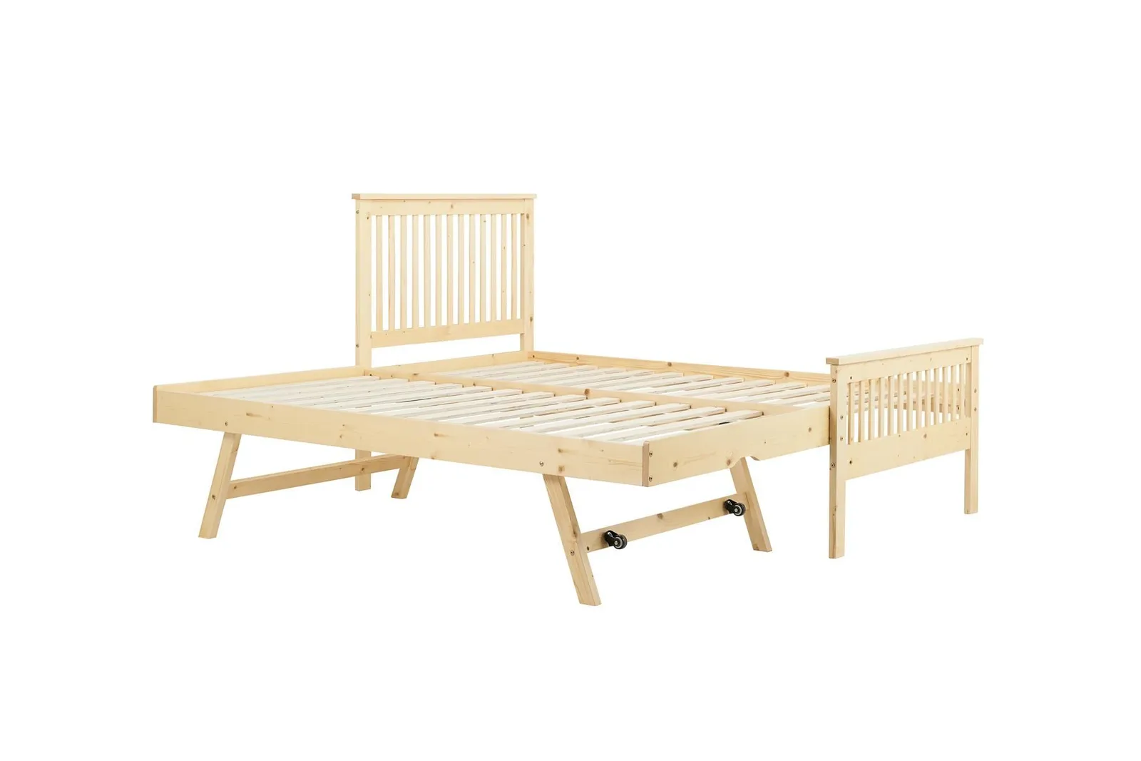 Birlea Buxton High End Wooden Single Guest Bed Pine in Brown 6
