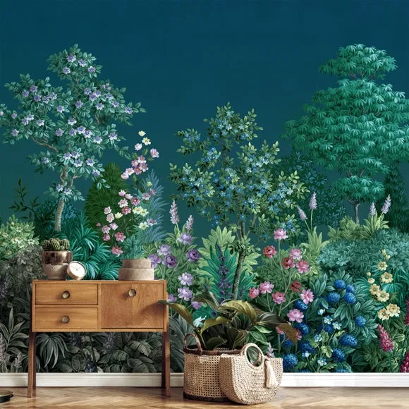 Midnight Garden Wall Mural 3