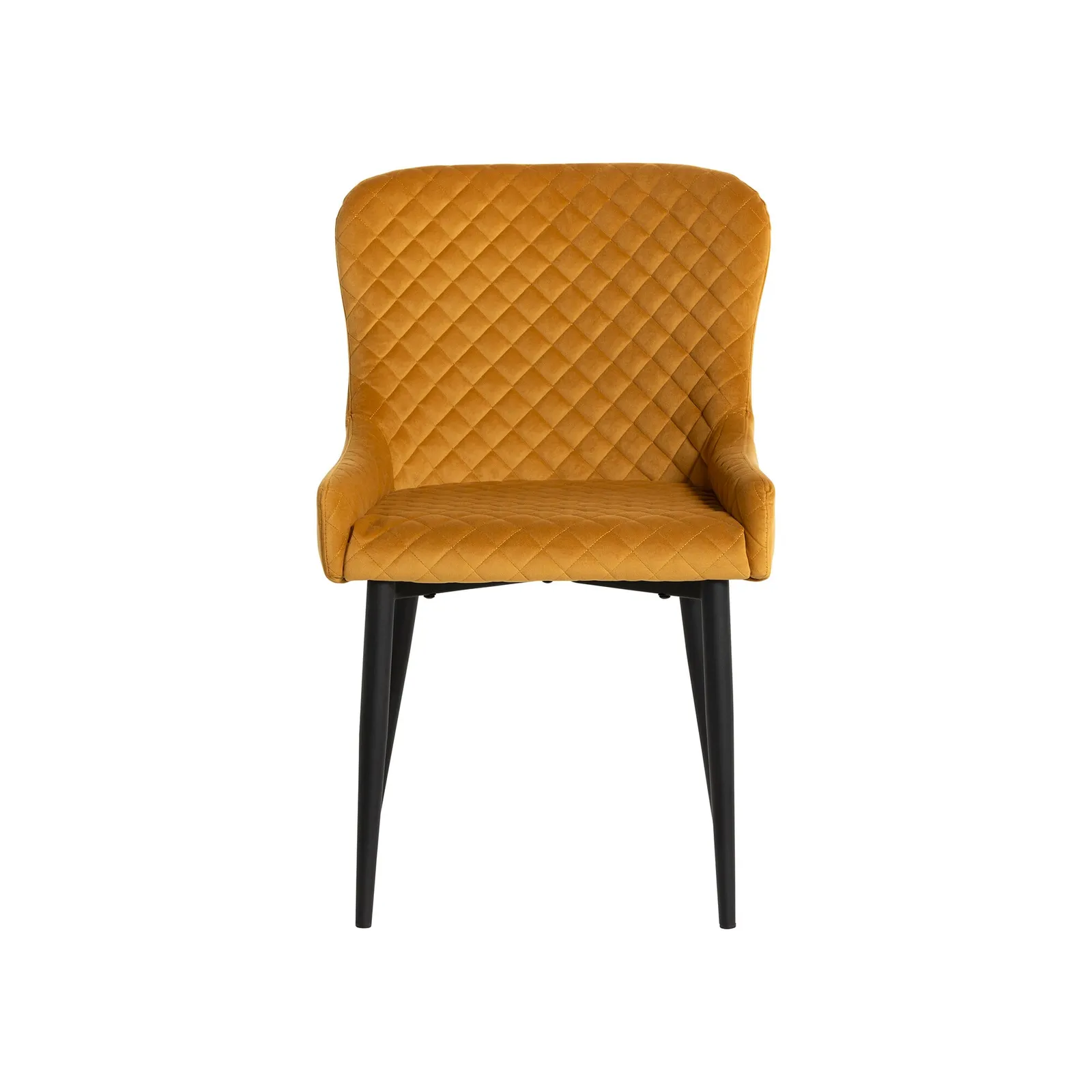 Rivington Dining Chair, Yellow Velvet | Barker & Stonehouse 3