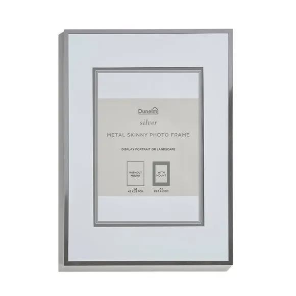 Skinny Metal Photo Frame 3