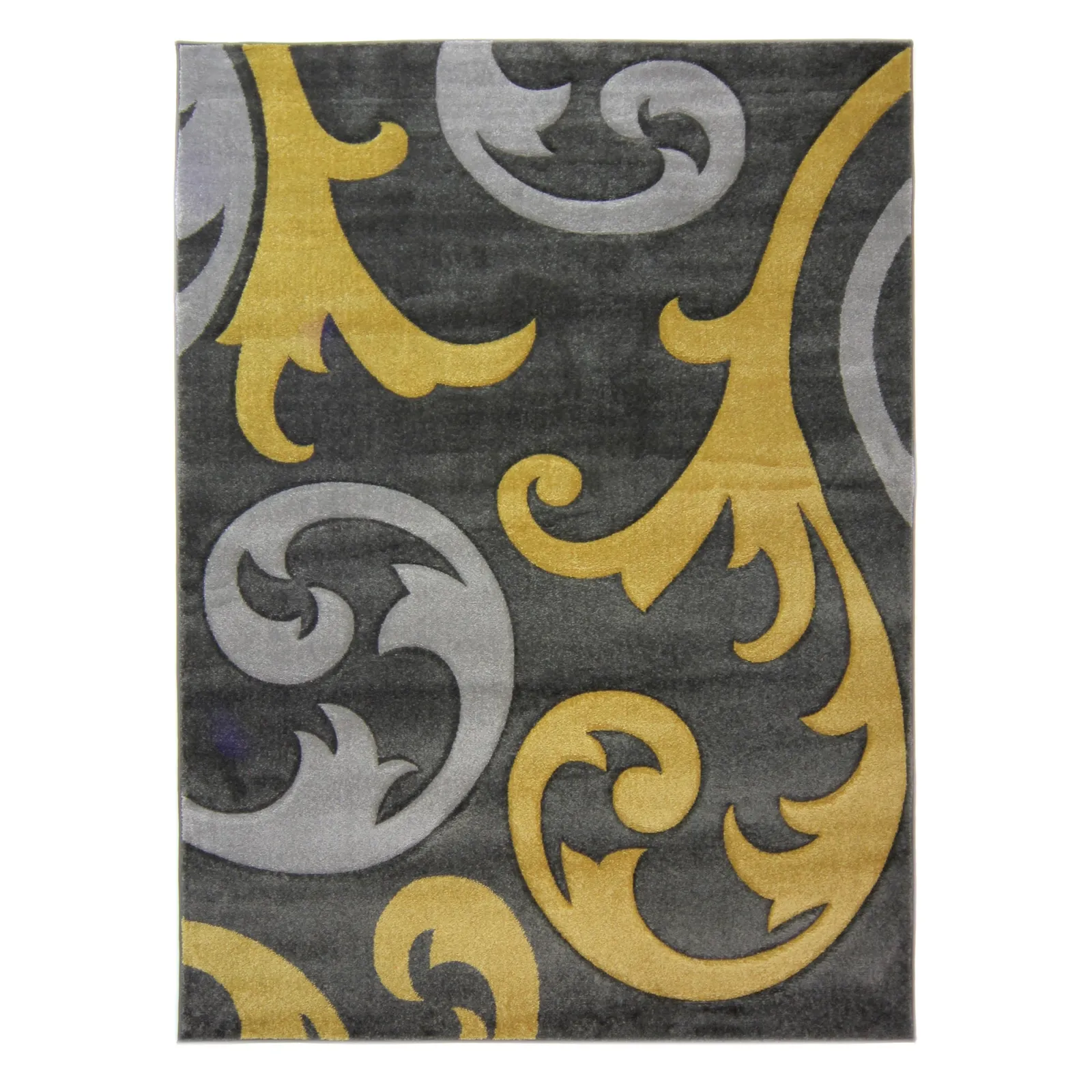 Elude Hand Carved Rug Ochre