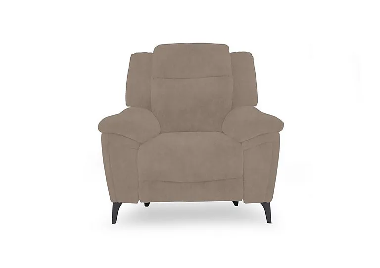 Panache Fabric Power Recliner Chair with Power Headrest and Heated Seat - Manhattan Nutmeg