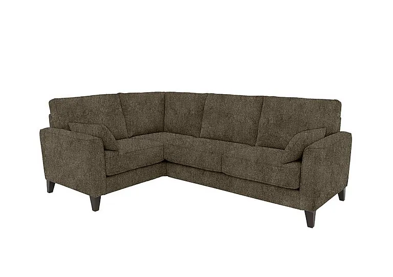 Brondby Small Fabric Left Hand Facing Corner Sofa