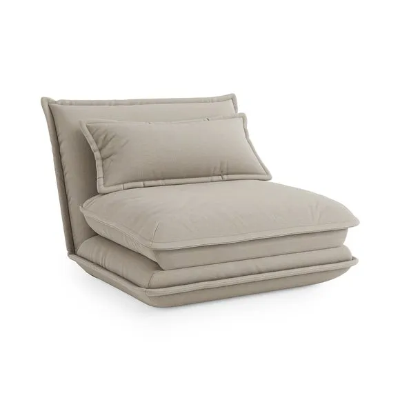 Jackson Flatweave Foldable Single Sofa Bed 4