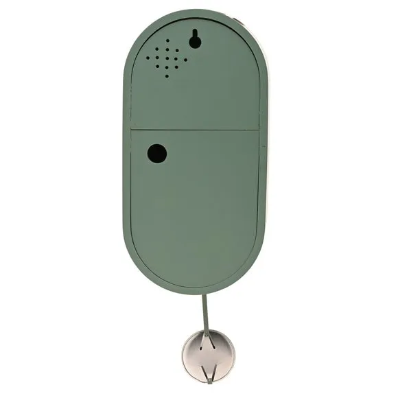 Interval Mid-Century Cuckoo Wall Clock With Pendulum 5