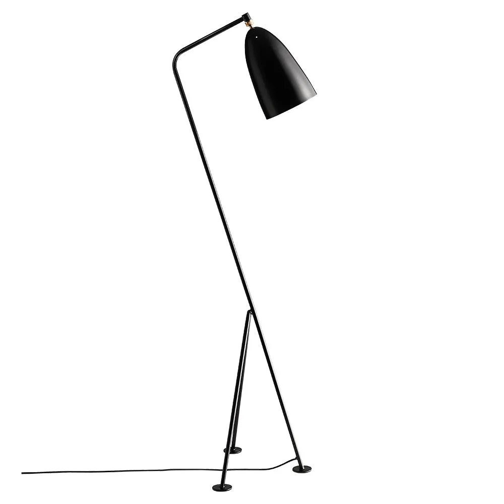 Gubi Grashoppa Floor Lamp Semi Matt Black 2