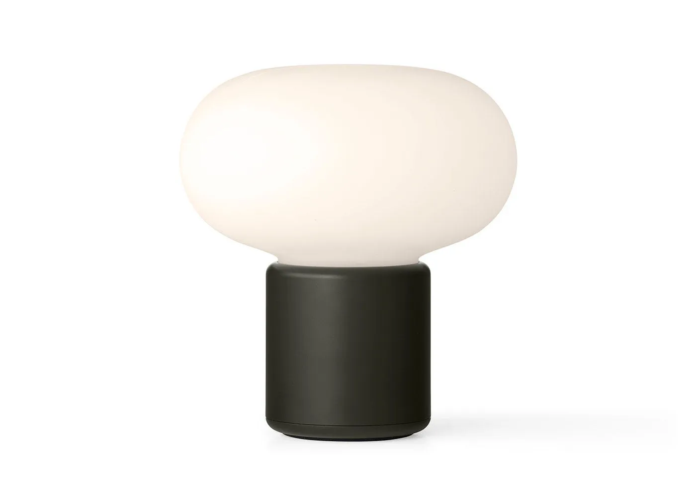 New Works Karl-Johan LED Portable Table Lamp Light Grey 2