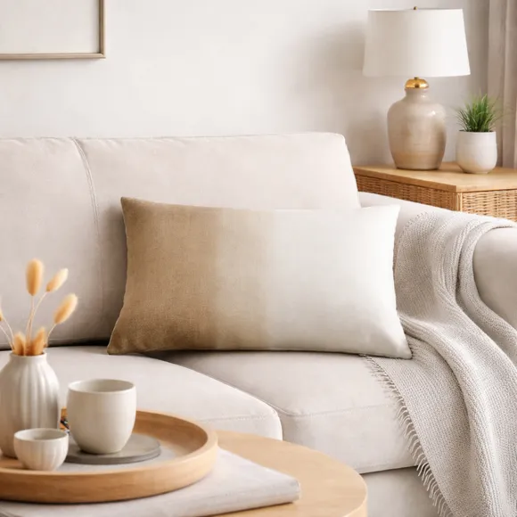 Ombre Rectangle Cushion Cover