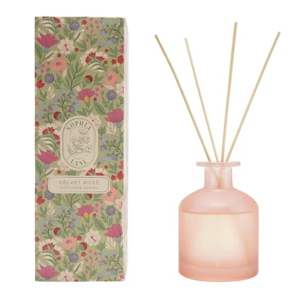 Sophia Lane Velvet Rose Floral Diffuser 2