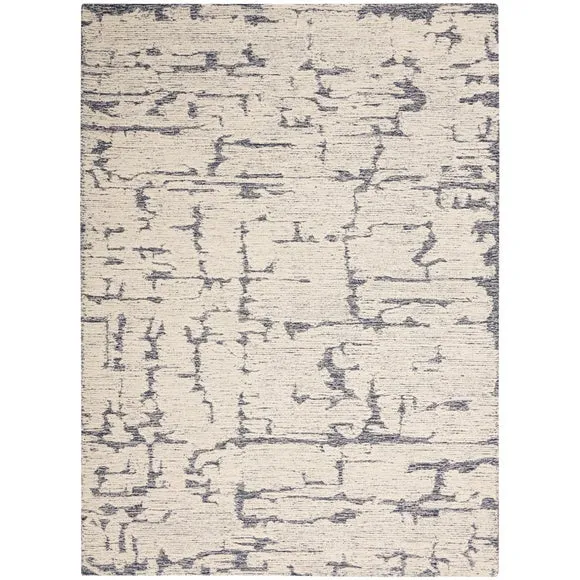 Calvin Klein Sculptural Abstract Wool Rug 5