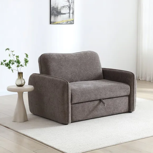 Cayla Chenille Small Double Pop Up Sofa Bed 1