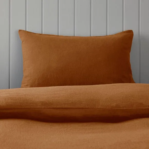Soft & Cosy Luxury 100% Brushed Cotton Standard Pillowcase Pair 1