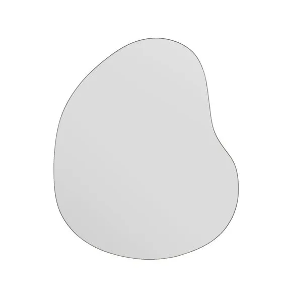 Lapillus Frameless Irregular Pebble Wall Mirror 2