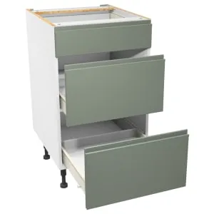 Wickes Madison Reed Green Drawer Unit - 500mm 2