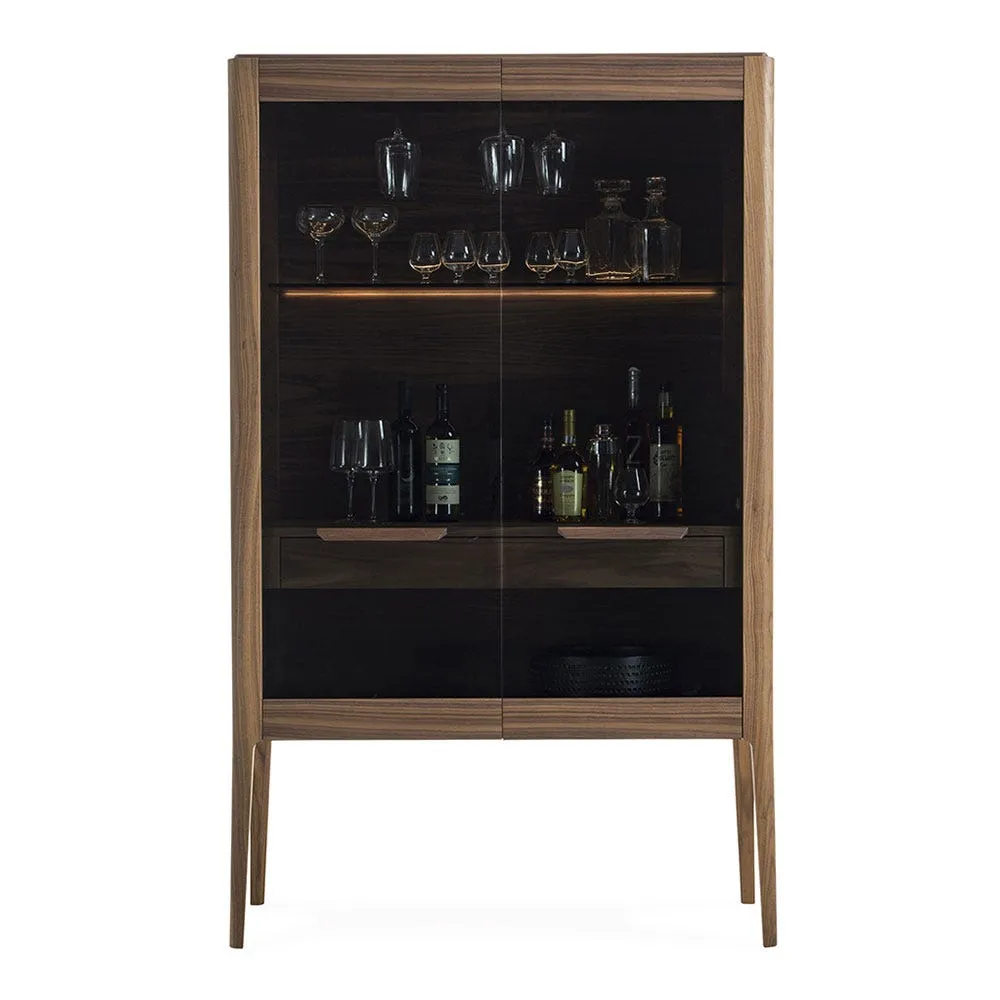 Porada Atlante Bar Unit Canaletta Walnut 2