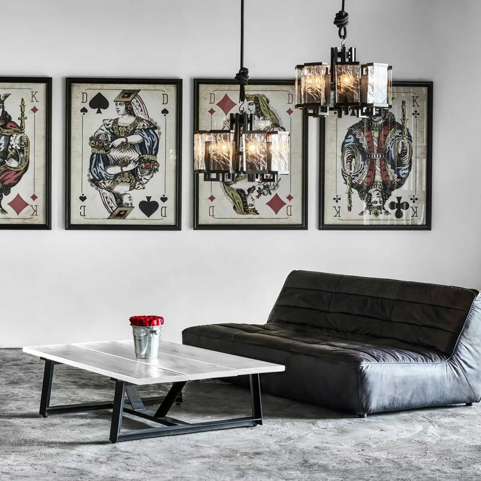 Timothy Oulton Iceberg Coffee Table, Neutral Glass | Barker & Stonehouse 2