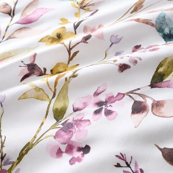 Madison Floral Polycotton Duvet Cover & Pillowcase Set 3