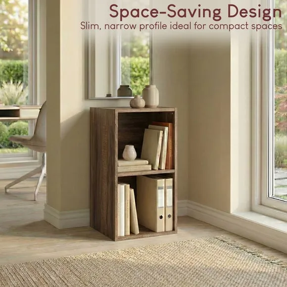Oxford 2 Tier Cube Bookcase 3