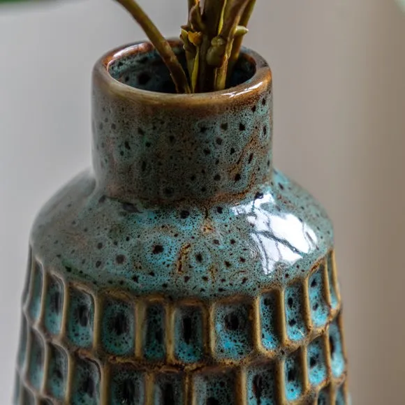 Cedar & Sage Set of 2 Reno Reactive Glaze Vases 3