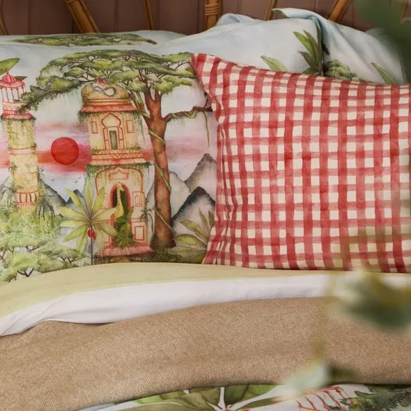 Eden Ruins 100% Cotton Duvet Cover and Pillowcase Set 2