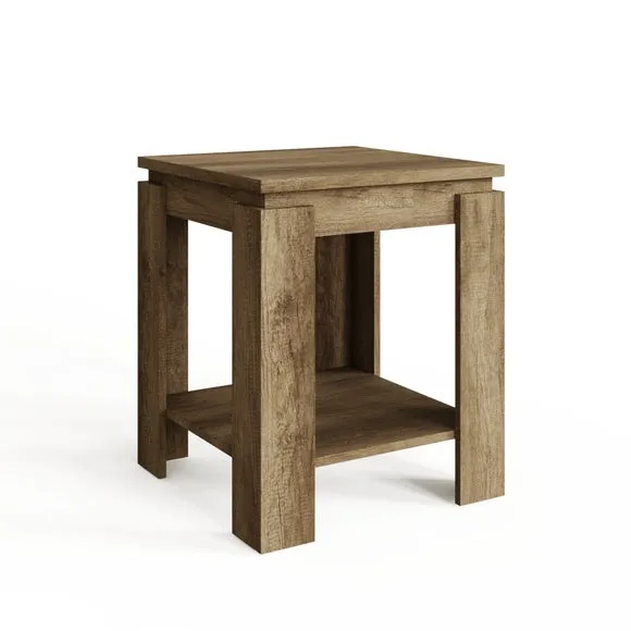 Canyon Side Table, Oak 6