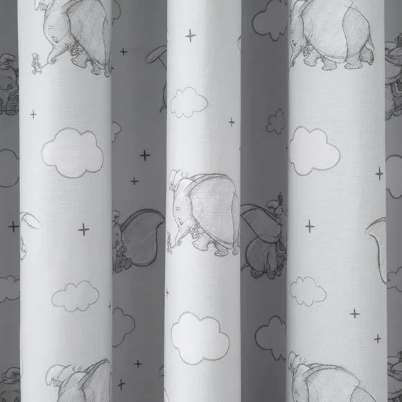 Disney Dumbo Dreamland Eyelet Curtains 3