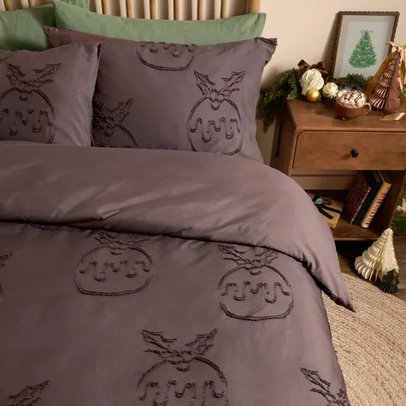 Duvet Day Puddings Soft Tufted Duvet Cover & Pillowcase Set