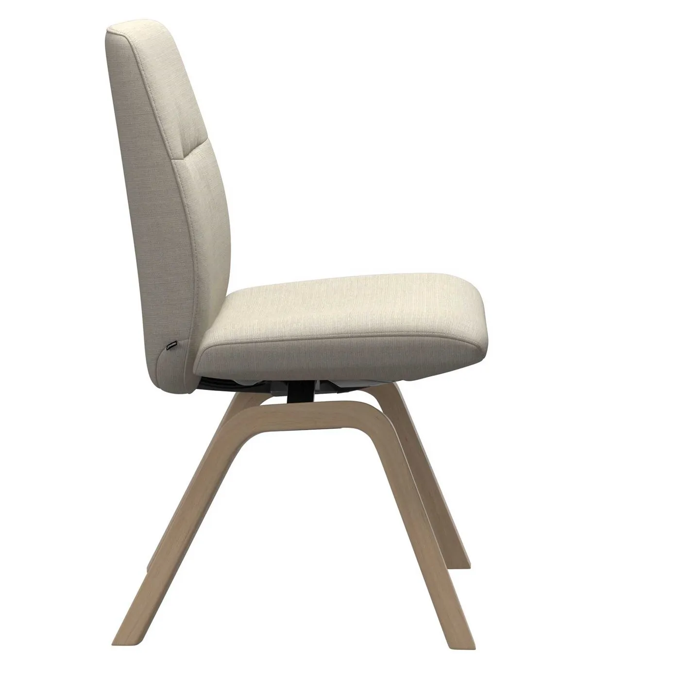 Stressless Mint Dining Chair Low Back D200, Neutral Fabric | Barker & Stonehouse 3