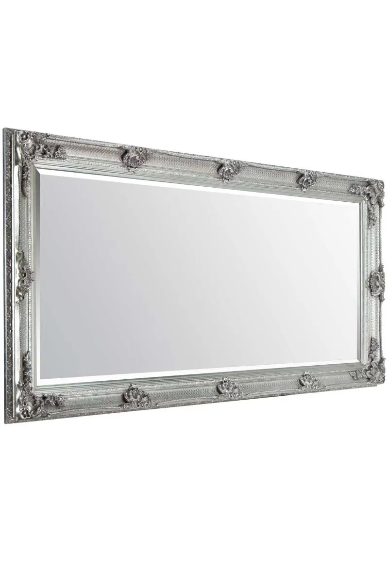 MirrorOutlet Davenport Silver Ornate Flourish Full Length Mirror 168 x 78 CM 5