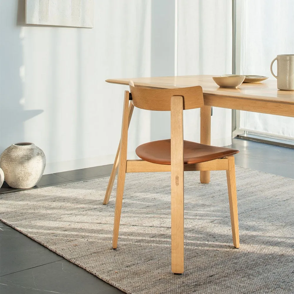 Gazzda Nora Dining Chair in Black Lacquered Oak 4