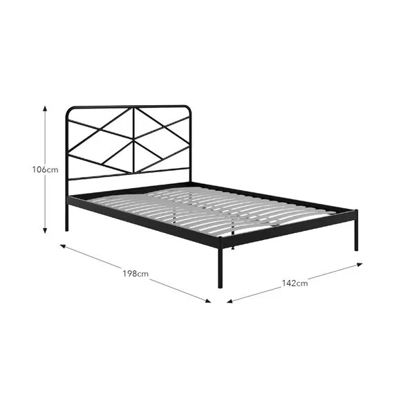 Lizzy Metal Bed Frame 6