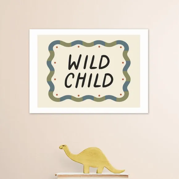 East End Prints Wild Child Print 1