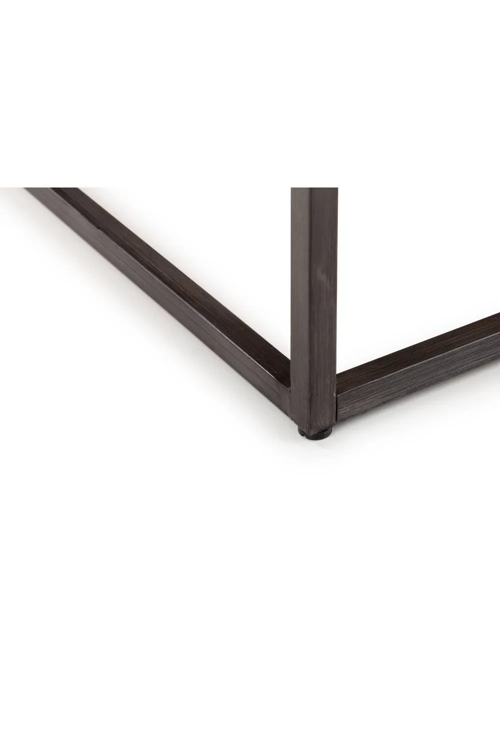 Julian Bowen Brooklyn Square Coffee Table in Dark Brown 4