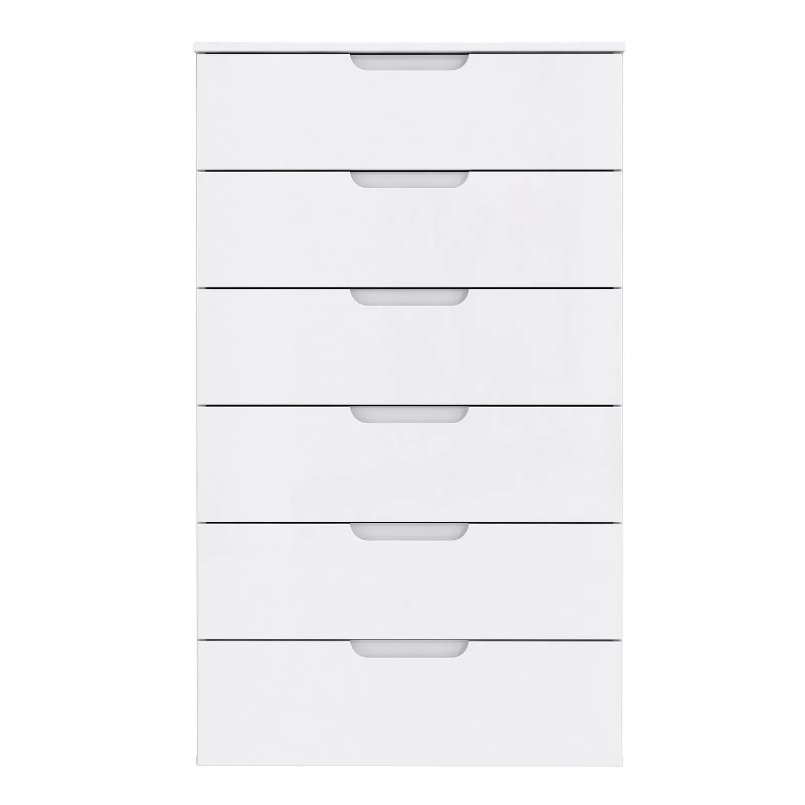 Furniture To Go Sienna Chest of 6 Drawers in White 2