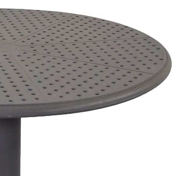 Bergen Round Bistro Table with 2 Alma Armchairs 3
