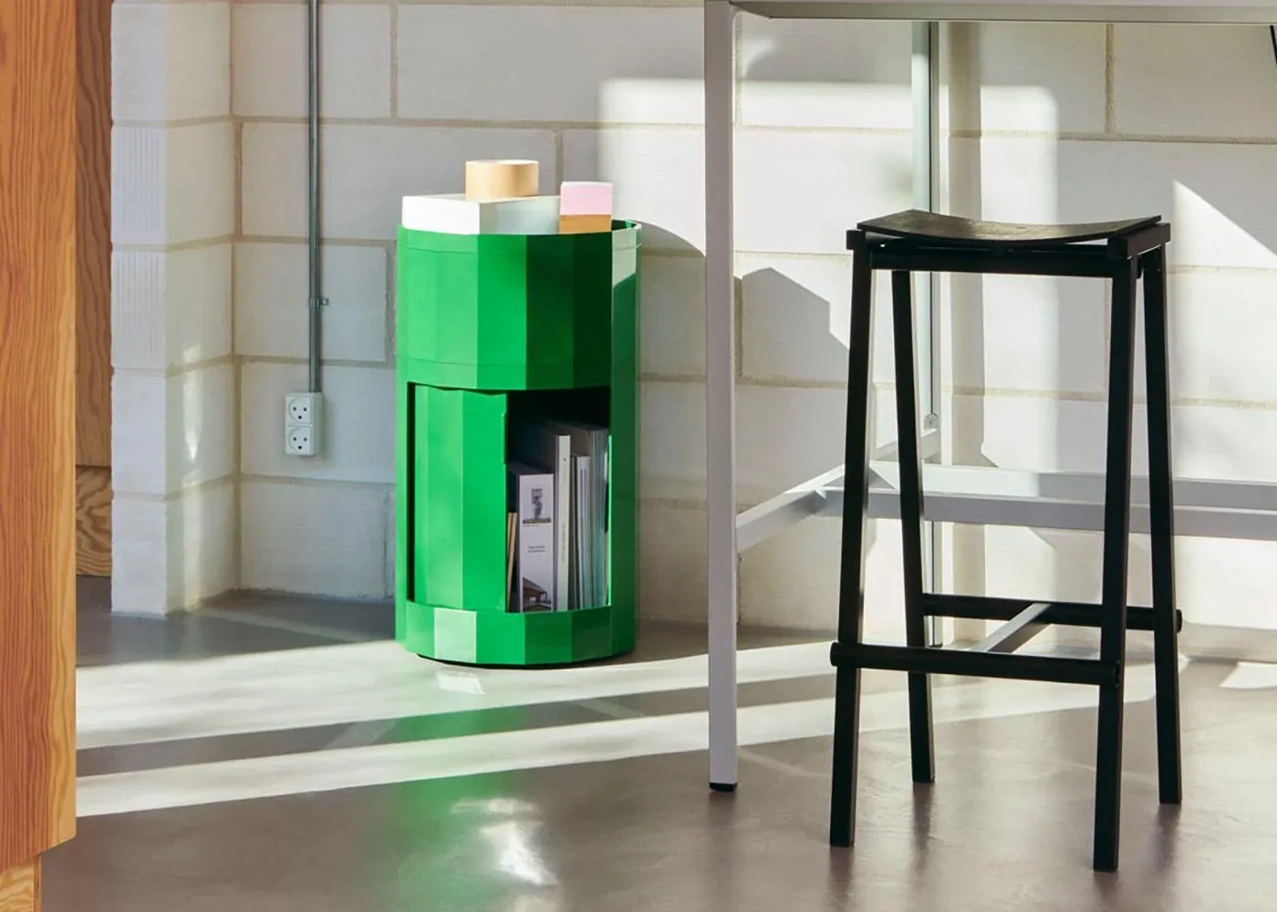 HAY Facet Cabinet High Eggshell 3
