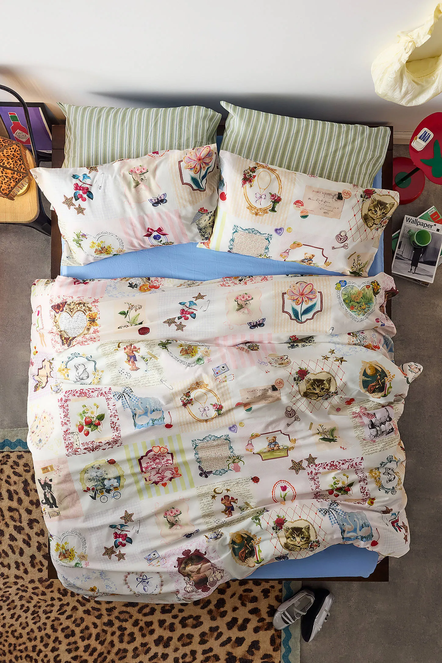 Thara Collage Duvet Set