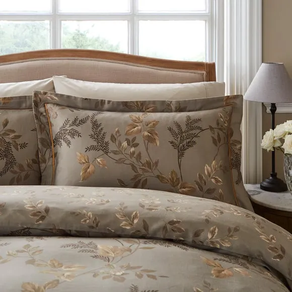 Dorma Moonlight Blossom 100% Cotton Oxford Pillowcase Pair