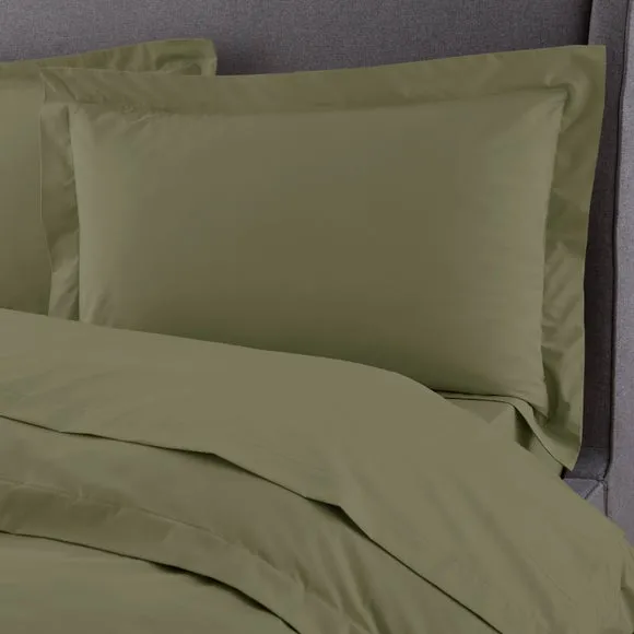 Hotel 230 Thread Count 100% Cotton Percale Duvet Cover 2