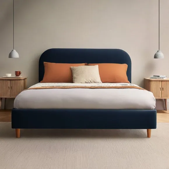 Silentnight Fara Bed Frame, Velvet 2