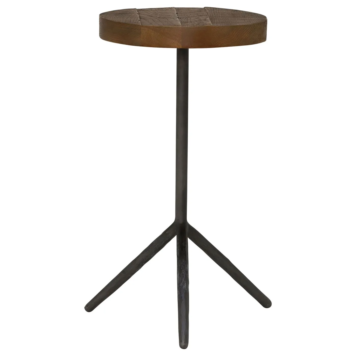 Keeler Benny Reclaimed Small Side Table, Rusic Grey