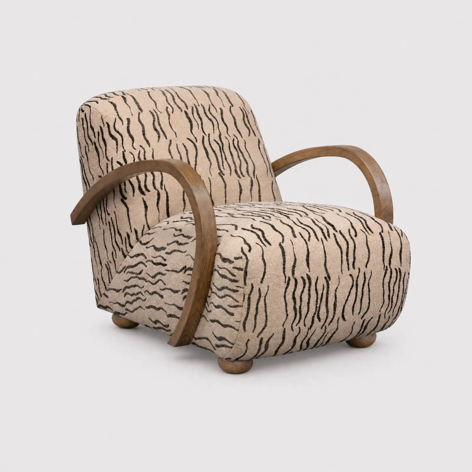 Frankie Armchair, Neutral Fabric | Barker & Stonehouse 1