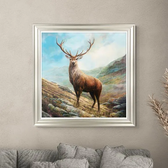 Artko Noble Stag by Chris Sharp Framed Print