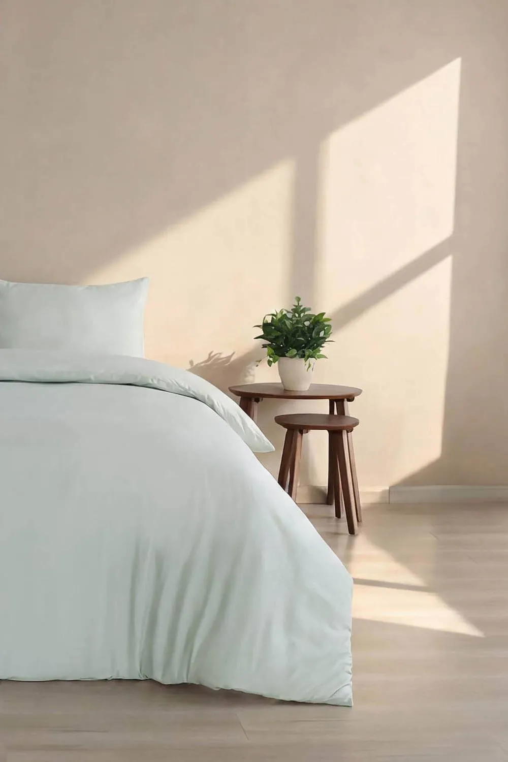 Martex Everyday Luxury Cotton Duvet Cover Set - Morning Mist in Blue 1