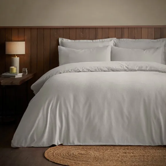 Soft & Cosy Luxury 100% Brushed Cotton Duvet Cover & Pillowcase Set 1